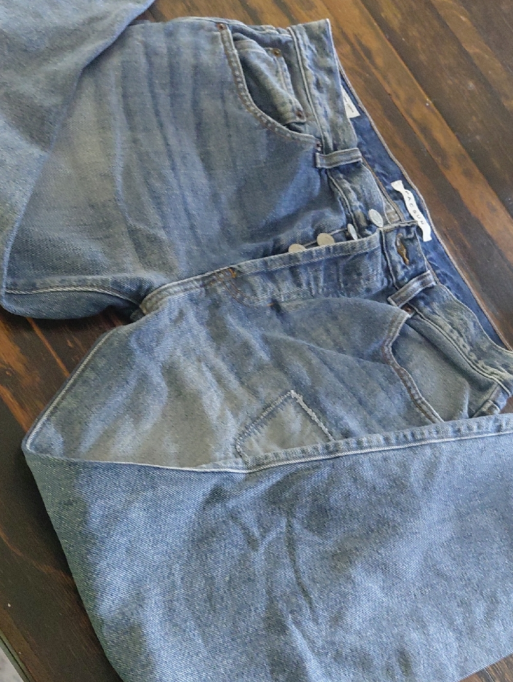 PacSun Men's Straight Leg Blue Denim Jeans
